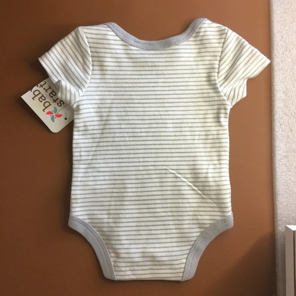 BABY STARTERS Cotton Newborn Onesie  NEW WITH TAG! - Picture 3 of 6